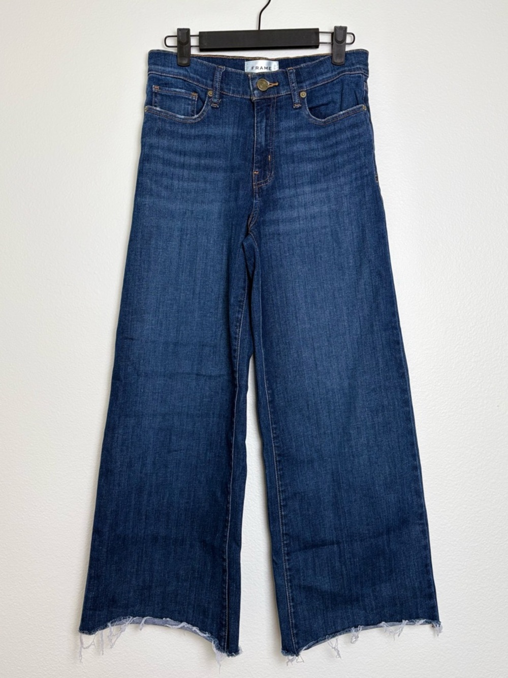 Frame “Aspire Raw After” High Rise Jeans Size 26